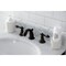 Kingston Brass KB915ACL Widespread Bathroom Faucet with Retail Pop-Up, Oil Rubbed Bronze KB915ACL - alternate 3